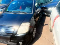 Gebraucht Citroën C2 60 PS (44 kW) 2008 Schwarz Kleinwagen