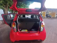 Gebraucht Chevrolet Spark 2013 Rot Kleinwagen