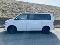 Gebraucht VW Multivan Highline 199 PS (146 kW) 2018 Weiß Van / Kleinbus