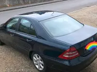 Gebraucht Mercedes C220 147 PS (108 kW) 2001 Blau Limousine