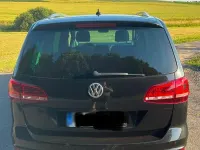 Gebraucht VW Sharan Allstar 150 PS (110 kW) 2016 Schwarz Van / Kleinbus