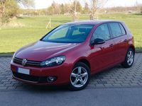 Gebraucht VW Golf VI Style 80 PS (58 kW) 2011 Rot Kleinwagen