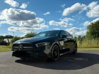 Gebraucht Mercedes A200 AMG line 163 PS (119 kW) 2021 Schwarz Limousine