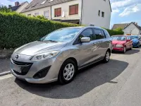 Gebraucht Mazda 5 Prime-Line 116 PS (85 kW) 2013 Silber Van / Kleinbus