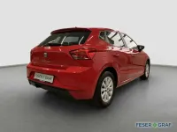 Gebraucht Seat Ibiza Style 95 PS (69 kW) 2022 Pure rot Kleinwagen