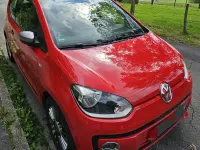 Gebraucht VW up! 60 PS (44 kW) 2014 Rot Kleinwagen