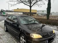 Gebraucht Opel Astra 101 PS (74 kW) 2002 Schwarz Coupé