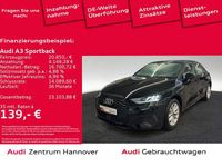 Gebraucht Audi A3 Basis 110 PS (80 kW) 2023 A2 brillantschwarz Limousine