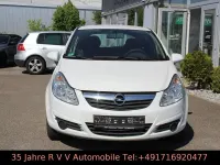 Gebraucht Opel Corsa Selection 75 PS (55 kW) 2010 Weiß Kleinwagen