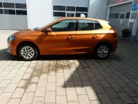 Neu Skoda Fabia Selection 116 PS (85 kW) 2025 Phoenixorange metallic Kleinwagen
