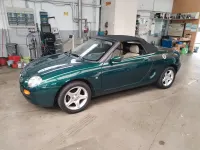 Gebraucht MG F 120 PS (88 kW) 1997 Grün Cabrio