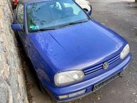 Brugt VW Golf Cabriolet 90 HK (66 kW) 1997 Blå Cabriolet