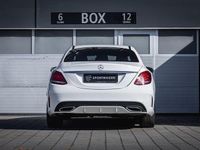 Gebraucht Mercedes C250 AMG line 204 PS (150 kW) 2016 Polarweiss Limousine