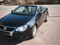 Gebraucht VW Eos Edition 122 PS (89 kW) 2008 Schwarz Cabrio