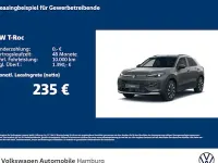 Neu VW T-Roc Life 150 PS (110 kW) 2026 Grau SUV