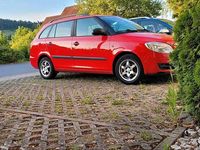 Gebraucht Skoda Fabia 86 PS (63 kW) 2009 Rot Kombi