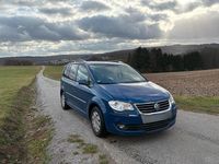 Gebraucht VW Touran Highline 140 PS (102 kW) 2009 Blau Van / Kleinbus