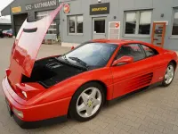 Second-hand Ferrari 348 295 CP (216 kW) 1991 Roșu Coupe