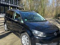 Gebraucht VW Touran Style 140 PS (102 kW) 2012 Schwarz Van / Kleinbus