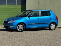 Gebraucht Skoda Fabia 86 PS (63 kW) 2013 Blau Kleinwagen