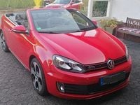 Gebraucht VW Golf Cabriolet GTI 211 PS (155 kW) 2012 Rot Cabrio