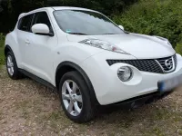 Gebraucht Nissan Juke 117 PS (86 kW) 2013 Weiß SUV