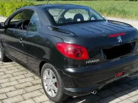 Gebraucht Peugeot 206 CC 109 PS (80 kW) 2003 Schwarz Cabrio