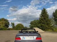 Gebraucht BMW 325 Cabriolet Sport Line 192 PS (141 kW) 1993 Blau Cabrio