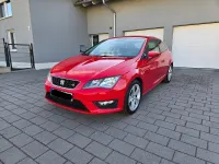Usata Seat Leon FR 122 CV (89 kW) 2013 Rosso Coupé
