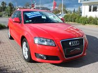 Gebraucht Audi A3 Attraction 125 PS (91 kW) 2009 Rot Kleinwagen