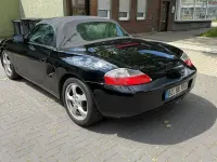 Gebraucht Porsche Boxster 228 PS (167 kW) 2002 Schwarz Cabrio