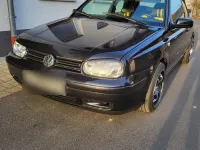 Gebraucht VW Golf Conceptline 116 PS (85 kW) 2001 Schwarz Cabrio