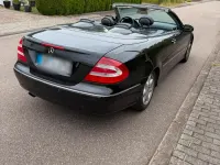 Gebraucht Mercedes CLK200 163 PS (119 kW) 2004 Schwarz Cabrio