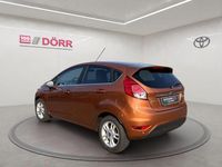 Gebraucht Ford Fiesta Titanium 101 PS (74 kW) 2015 Torinobraun metallic Kleinwagen