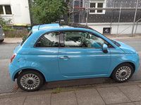 Gebraucht Fiat 500 Lounge 69 PS (50 kW) 2011 Blau Kleinwagen
