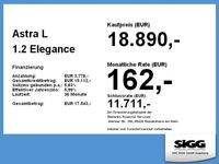 Gebraucht Opel Astra Elegance 131 PS (96 kW) 2023 Chili rot/kardio rot Limousine