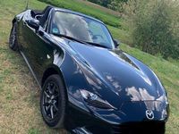 Gebraucht Mazda MX5 Exclusive-Line 131 PS (96 kW) 2018 Schwarz Cabrio