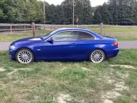 Gebraucht BMW 330 180 PS (132 kW) 2009 Blau Cabrio