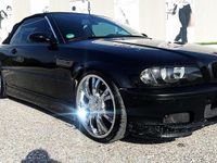 Gebraucht BMW 320 Cabriolet Performance 170 PS (125 kW) 2001 Schwarz Cabrio