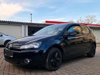 Gebraucht VW Golf VI 122 PS (89 kW) 2010 Schwarz Kleinwagen