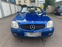 Gebraucht Mercedes SLK200 136 PS (100 kW) 1997 Blau Cabrio