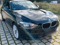 Gebraucht BMW 116 116 PS (85 kW) 2012 Schwarz Kleinwagen