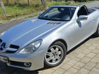 Gebraucht Mercedes SLK200 184 PS (135 kW) 2010 Silber Cabrio