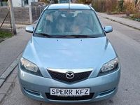 Gebraucht Mazda 2 Active 80 PS (58 kW) 2005 Blau Kleinwagen