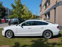 Gebraucht Audi A5 Sportback Ambiente 150 PS (110 kW) 2014 Weiß Kleinwagen