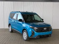 Neu Ford Tourneo Courier Titanium 125 PS (91 kW) 2026 Blau (aqua blue) Van / Kleinbus