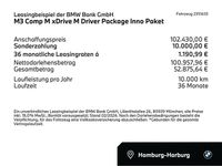 Neu BMW M3 Performance 530 PS (389 kW) 2025 Schwarz Limousine
