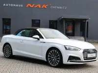 Usata Audi A5 Cabriolet S-line plus 252 CV (185 kW) 2017 Bianco Cabrio
