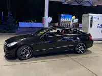 Second-hand Mercedes E200 AMG line 184 CP (135 kW) 2013 Negru Coupe