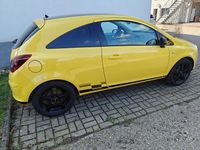 Gebraucht Opel Corsa 101 PS (74 kW) 2010 Gelb Kleinwagen